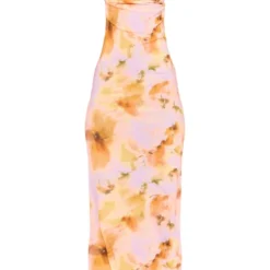 Tall Robe Longue Rose Fleurie à Col Bénitier -Promos Jupe Éthérée Boutique 7c4707f5f3dd1658dbc1b4e53bb57d03ae2c9ac1 cnf1330 5