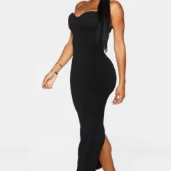 Shape Robe Longue Plissée Noire à Bretelles Et Détail Bonnets -Promos Jupe Éthérée Boutique 7eb31c2c2e97a4dee564dbb3d5f28f53cea85af0 cmo5084 3