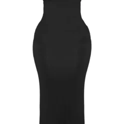Logic Shape Robe Longue En Jersey Noir à Bretelles -Promos Jupe Éthérée Boutique 83b0e1baf94eb1f196df80be325278b37b13d3ce cmz8605 6 1