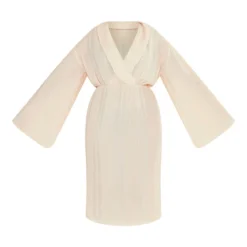 Plus Robe Cache-coeur Mi-longue Crème Plissée -Promos Jupe Éthérée Boutique 84cf7f616a6264ad7ab178338c73d4b248b279a6 cnc9694 5