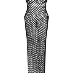 Shape Robe Longue Fendue Sur Les Côtés En Maille Crochet Noire -Promos Jupe Éthérée Boutique 8ba60657bb34fa17127315ab5e4296cdfbbdd038 cne3647 5