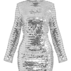Petite Robe Très Courte Argentée à Sequins Et épaulettes -Promos Jupe Éthérée Boutique 8d5f6251d30a2bc2a4f0cb930abd2fe9c1b6beb3 cnb6712 5