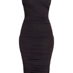 Tall Robe Mi-longue Moulante Noire à Manche Unique -Promos Jupe Éthérée Boutique 90990fe9c7011f7e4ad4786d7c99b673fa2606f9 cna0448 6