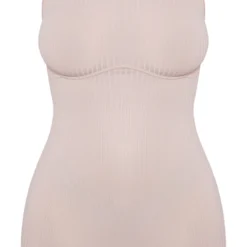 Shape Robe Moulante Côtelée Gris Pierre à Armature Sous Le Buste -Promos Jupe Éthérée Boutique 90e18fd580d45bbcd657c6816e9745ac9ff715db cnd2731 5