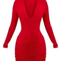 Shape - Mini Robe Moulante Froncée Rouge 8 Shape - Mini Robe Moulante Froncée Rouge -Promos Jupe Éthérée Boutique 9413e2c626d5c35ed823f6dfc6973d9a662616b8 CLT8402 3