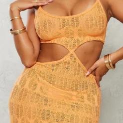 Shape Robe Longue Texturée Orange Découpée à Bretelles 8 Shape Robe Longue Texturée Orange Découpée à Bretelles -Promos Jupe Éthérée Boutique 96e5a49e5bb0f372e63b6c7f1ebad16836b3f419 cne9736 4