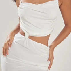 Petite Robe Longue Moulante Blanche -Promos Jupe Éthérée Boutique 9d4f1f63e3c3532b3138d8b676b5732a71d0edee cne2188 4