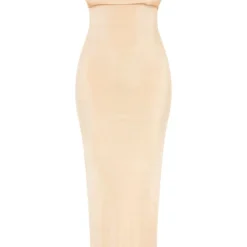 Shape Robe Longue Moulante En Acétate Gris Pierre échancrée Dans Le Dos à Bretelles -Promos Jupe Éthérée Boutique a7f574038b441a99c6a874427fc7a953a997d549 cne3717 5