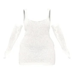 Shape Robe Moulante Crème En Maille Tricot à Col Carré Et épaules Dénudées -Promos Jupe Éthérée Boutique ae67713856f67a85bef19cf560afa315fd43c010 cnb8738 5