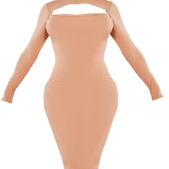 Shape Robe Mi-longue En Jersey Camel à Découpe Et Manches Longues 9 Shape Robe Mi-longue En Jersey Camel à Découpe Et Manches Longues -Promos Jupe Éthérée Boutique ae7ad83095fba112a102a56f8390899b57277cb8 cmz8622 6