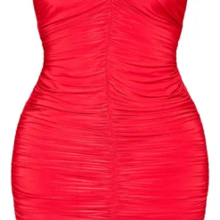 Shape Robe Bustier Très Moulante Rouge à Fronces -Promos Jupe Éthérée Boutique afdb304098c83104b76c8b0a0f4233108b02fb8a cmy3303 6