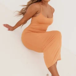 Shape Robe Longue Douce Argile Sans Coutures -Promos Jupe Éthérée Boutique b137e724e33d5cb597218cf0e421a3345cba79b4 cnd2508 3