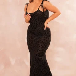 Shape Robe Longue Dévorée Noire às Nu -Promos Jupe Éthérée Boutique b2dea424286e69e5e4b42143949bfe8cdf9fb209 cne0467 3