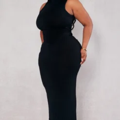 Plus Robe Longue Noire à Col Montant -Promos Jupe Éthérée Boutique b5516a88089e57acf40ab9498eb2529727d31647 cnc5212 3