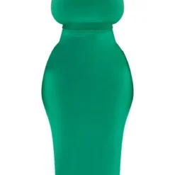 Plus Robe Mi-longue Moulante Vert Vif Découpée -Promos Jupe Éthérée Boutique b70cb03b82f4b2de93ef604233d945081289adf5 cnd5062 5