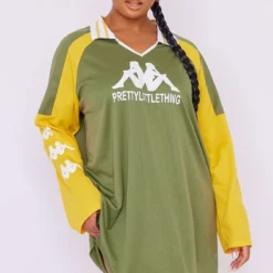 Plus Robe T-shirt Style Universitaire Kaki -Promos Jupe Éthérée Boutique c0cc2a01906e3b9511e5c09859918ade7a51e339 cnd8319 3