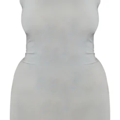 Shape Robe Très Moulante Argentée Sans Manches à Col Droit -Promos Jupe Éthérée Boutique c7472b755f137885636af394c61ed954c0e09cd1 cnc8799 5