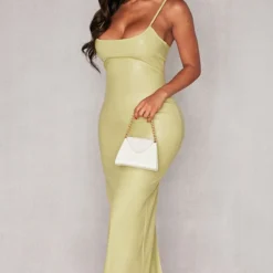 Shape Robe Mi-longue En Similicuir Vert Olive à Brelettes 6 Shape Robe Mi-longue En Similicuir Vert Olive à Brelettes -Promos Jupe Éthérée Boutique c777c443d68a47dff60847acdb559a6ebf67f7bb cnd5125 3