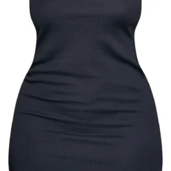 Shape Robe Moulante Noire En Maille Côtelée Découpée Dans Le Dos -Promos Jupe Éthérée Boutique c77f8774fbeb28d0906d17cb798ace3bd15b4164 cne0495 5