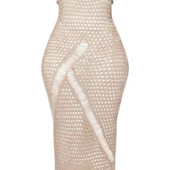 Shape Robe Longue En Maille Corchet Gris Pierre à Bretelles -Promos Jupe Éthérée Boutique c9c91cd6b51f0acf28b1e1618a4eb55611c9f85d cnd4421 5