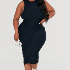 Plus Robe Moulante Douce Noire à Dos Nageur 7 Plus Robe Moulante Douce Noire à Dos Nageur -Promos Jupe Éthérée Boutique cb28d7fe09127afa503f8da47a5a13b4e06ada71 cnc9596 3