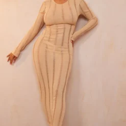 Shape Robe Mi-longue En Maille Tricot Ajourée Gris Pierre à Dos Ouvert 7 Shape Robe Mi-longue En Maille Tricot Ajourée Gris Pierre à Dos Ouvert -Promos Jupe Éthérée Boutique cb329320de74fd9911db7ead9d057745a4f29a64 cna6138 3