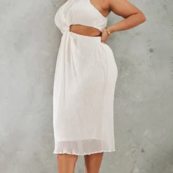 Plus Robe Mi-longue Plissée Crème à Détail Noeud 7 Plus Robe Mi-longue Plissée Crème à Détail Noeud -Promos Jupe Éthérée Boutique cc975c636fb525c0705c8970ac99a4842ef958b4 cnc7397 3