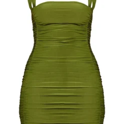 Shape Robe Très Moulante Vert Olive Froncée à Doubles Bretelles 9 Shape Robe Très Moulante Vert Olive Froncée à Doubles Bretelles -Promos Jupe Éthérée Boutique cf972b6cdc485212c09814e12f2ee5313bb812b7 cmw7735 6