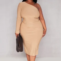 Plus Robe Moulante Mi-longue Gris Pierre Asymétrique -Promos Jupe Éthérée Boutique d0fe3e876757a93a1796d01ca5fb6cc763db86b9 cnd2775 3