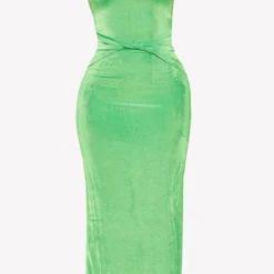 Shape Robe Longue Moulante Vert émeraude Texturée à Détail Noué Superposé -Promos Jupe Éthérée Boutique d11f547ac9eb19439801f9949e643c624e839953 cna2302 6