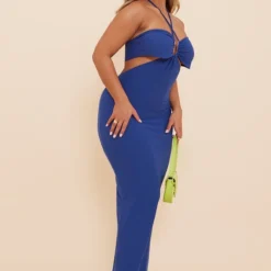 Shape Robe Longue Découpée Bleu Marine à Détail Anneau 7 Shape Robe Longue Découpée Bleu Marine à Détail Anneau -Promos Jupe Éthérée Boutique d158a71f6ad131aff2bf5646c7a439da6df44eb6 cne0379 3