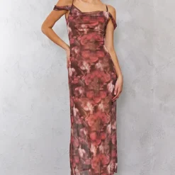 Tall Robe Longue Fleurie Rose à Col Bénitier -Promos Jupe Éthérée Boutique d210fc3aa02cac1d7c827731480b4c81a8801747 cnd3395 3