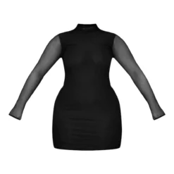 Shape Robe Moulante Noire En Mesh à Col Haut -Promos Jupe Éthérée Boutique d2d8cf8e5deab8c5155ee6577df4db37217532b9 cmw3570 6