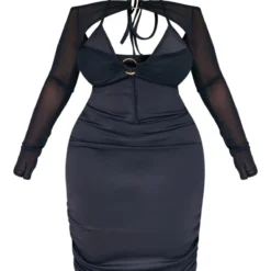 Plus Robe Moulante Dos Nu Noire à Bretelles Et Anneaux -Promos Jupe Éthérée Boutique d42f3ddf7f2d9705b86f34d13442212160704d28 cna7675 5