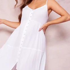 Maternité Robe De Grossesse Effet Lin Blanche à Bretelles 8 Maternité Robe De Grossesse Effet Lin Blanche à Bretelles -Promos Jupe Éthérée Boutique d43545606891e6123038602e828d1676f3a2185b cnd7406 4