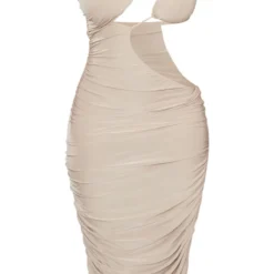 Shape Robe Mi-longue Moulante Café Au Lait Découpée Froncée Sur Le Côté à Bralette -Promos Jupe Éthérée Boutique d5b0e0d710011aac0b3b4aeb5bd34a66c9a21f16 cne3678 5