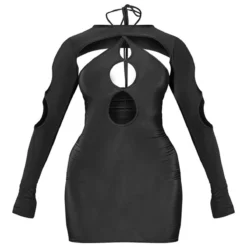 Shape Robe Très Moulante Noire à Découpes Et Superpositions -Promos Jupe Éthérée Boutique d6ee5fc3e00b1f6ea2cae8b80ca2cc92d0b91cfb cmv2853 6