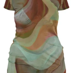 Plus Mini Robe De Plage Moulante En Mesh Multicolore Imprimé Abstrait Effet Marbré -Promos Jupe Éthérée Boutique d77da26d96075f4f6698c2f895def9d4b1558d38 cmz9576 5