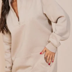 Petite Robe Pull Gris Pierre à Zip Trois Quart 8 Petite Robe Pull Gris Pierre à Zip Trois Quart -Promos Jupe Éthérée Boutique daed487d3c616d762dc9ead61a7c2735787b6693 cnc4732 4