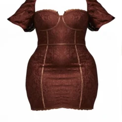 Plus Robe Moulante En Dentelle Chocolat à Bonnets -Promos Jupe Éthérée Boutique dbb07d422ca132dc804736d9bdee38466af9a4c3 cnc7300 5