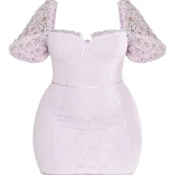 Plus Robe Moulante En Dentelle Lilas à Bonnets -Promos Jupe Éthérée Boutique e045ebe010003e962cc67c43c64982e0e4f51352 cne0847 5