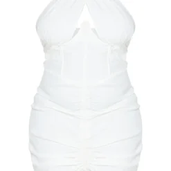 Plus Robe Moulante Blanche Style Corset Froncée Effet Lin -Promos Jupe Éthérée Boutique e0d92d2f10ebb8d0d5d0421c8d8764409929afdf cms9408 6