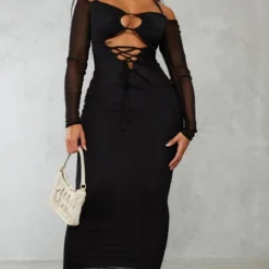 Shape Robe Longue Noire En Mesh Froncé à Col Bardot Et Manches évasées 7 Shape Robe Longue Noire En Mesh Froncé à Col Bardot Et Manches évasées -Promos Jupe Éthérée Boutique e335c68f0860a58c7195de503e0631c22ac56fac cnb1143 3