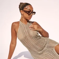 Petite Robe Dorée En Maille Tricot Pailletée à Dos Nu -Promos Jupe Éthérée Boutique e4706c1a80f61ddd6fcb32d1077adc7380f76859 cne2220 4