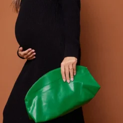 Maternité Robe Pull De Grossesse Mi-longue Oversize Noire à Col Roulé -Promos Jupe Éthérée Boutique e631795c16a64440f04c8ffdf3a7dd828ad224bd cmz3635 4