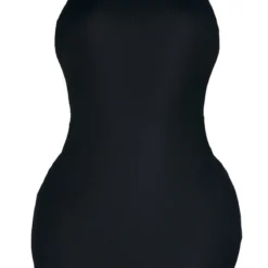 PRETTYLITTLETHING Shape Mini Robe Côtelée Noire à Dos Nageur -Promos Jupe Éthérée Boutique e6629208920340d5ec7ad0f626e4b890acbd47f8 cnd2632 5