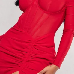 Shape Robe Corset Mi-longue Rouge à Manches Longues Et Jupe Froncée 8 Shape Robe Corset Mi-longue Rouge à Manches Longues Et Jupe Froncée -Promos Jupe Éthérée Boutique e7bcdf767053c6834b4a3f1785e3510bb5801470 cnd5807 4