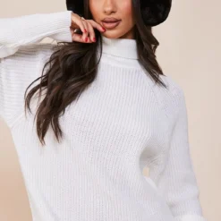 Petite Robe Pull Oversize Mi-longue Crème -Promos Jupe Éthérée Boutique ead7e2f314479a98654794eaf40b97ea179252b5 cmz3652 4