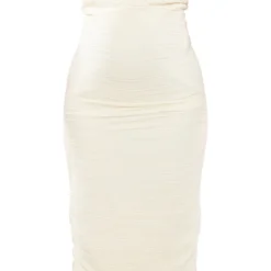 Maternité Robe De Grossesse Bustier Longue Crème à Fronces 9 Maternité Robe De Grossesse Bustier Longue Crème à Fronces -Promos Jupe Éthérée Boutique f0d6575f2fffdfdd7843fe7ed8934cd898ede4ef cnd3074 5