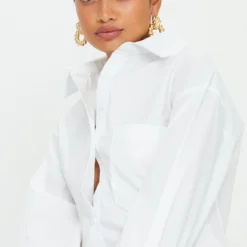 Petite Robe Chemise Oversize Blanche à Manchettes 9 Petite Robe Chemise Oversize Blanche à Manchettes -Promos Jupe Éthérée Boutique f0fb71335555d47ceaa606cf155d72761bb12a30 cmm2394 4